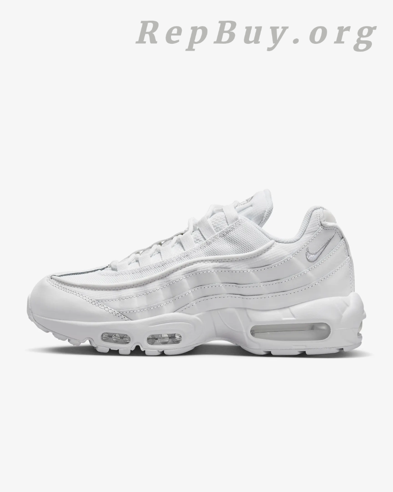 Best Nike Air Max 95 Jewel Triple White FN7273-100 Replica