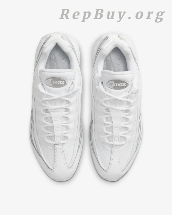 Nike Air Max 95 Jewel Triple White FN7273-100 - Image 5