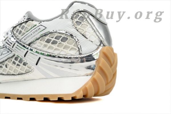 Bottega Veneta Orbit Silver White - 图片 4