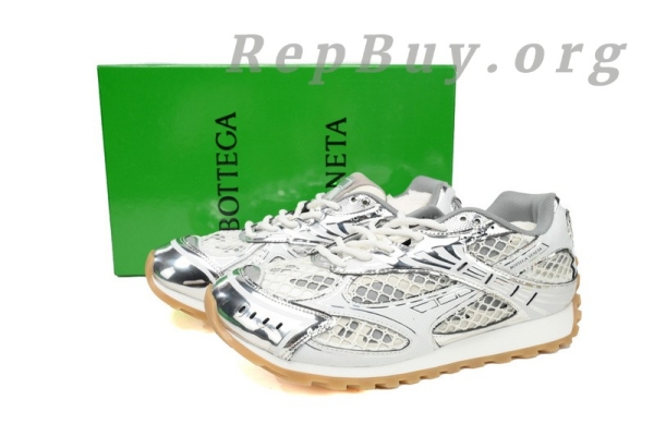 Bottega Veneta Orbit Silver White - 图片 10