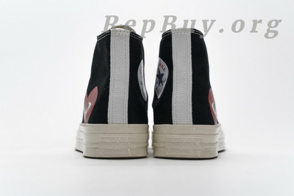 CDG Play x Converse Chuck Taylor All Star 70 High Top 150204C - Image 3