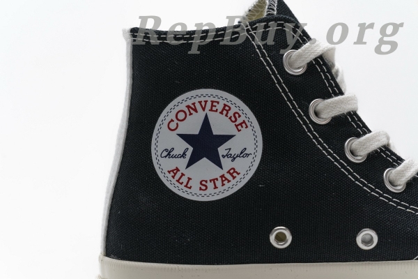 CDG Play x Converse Chuck Taylor All Star 70 High Top 150204C - Image 7