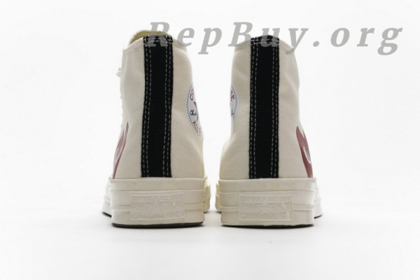 CDG Play x Converse Chuck Taylor All Star 70 High Top 150205C - Image 4