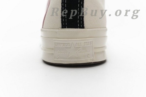 CDG Play x Converse Chuck Taylor All Star 70 High Top 150205C - Image 9
