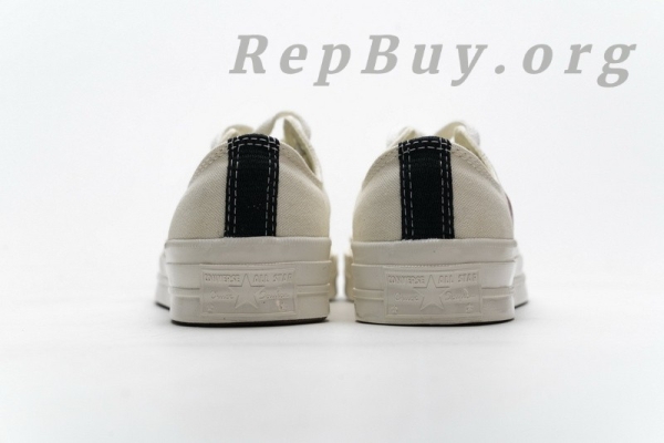 CDG Play x Converse Chuck Taylor All Star 70 OX 150207C - Image 4