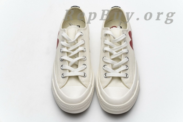 CDG Play x Converse Chuck Taylor All Star 70 OX 150207C - Image 6