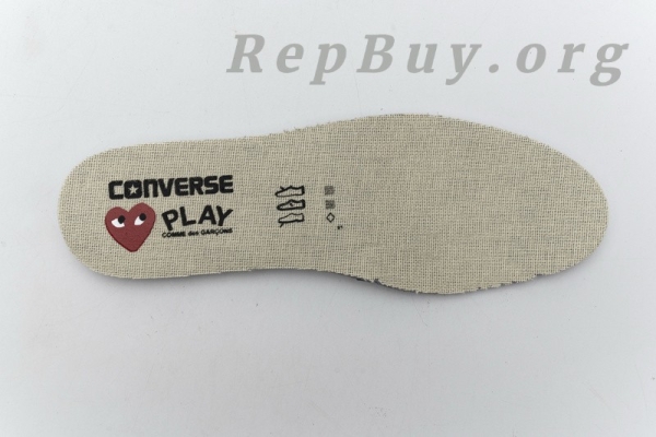 CDG Play x Converse Chuck Taylor All Star 70 OX 150207C - Image 18