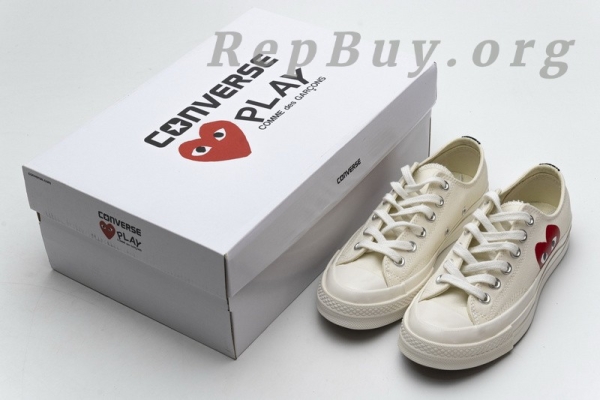 CDG Play x Converse Chuck Taylor All Star 70 OX 150207C - Image 21
