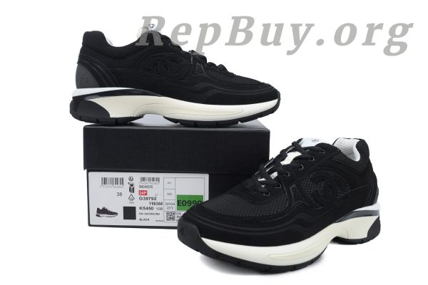 Chanel CC Logo Sneaker Black - 图片 10