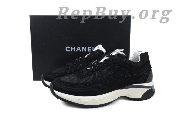Chanel CC Logo Sneaker Black - 图片 11