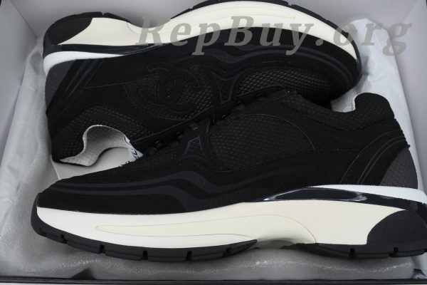 Chanel CC Logo Sneaker Black - 图片 12