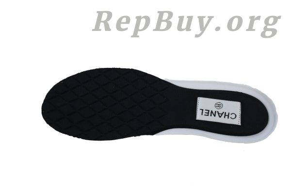 Chanel CC Logo Sneaker Black Silver - 图片 7