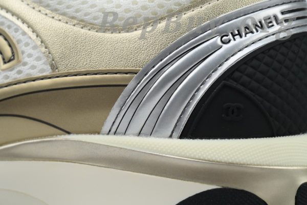 Chanel CC Logo Sneaker Khaki - 图片 5
