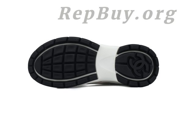Chanel CC Logo Sneaker Rose Gold - 图片 4