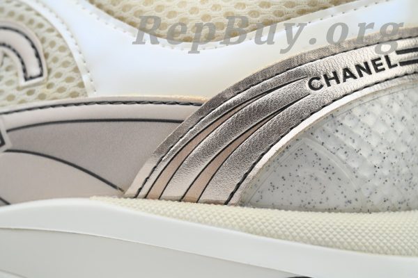 Chanel CC Logo Sneaker Rose Gold - 图片 5