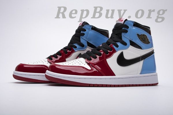 Top Version Air Jordan 1 Retro High Fearless UNC Chicago CK5666-100 - 图片 3