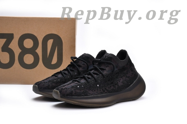 Top Version adidas Yeezy Boost 380 Reflective Onyx H02536 - 图片 3