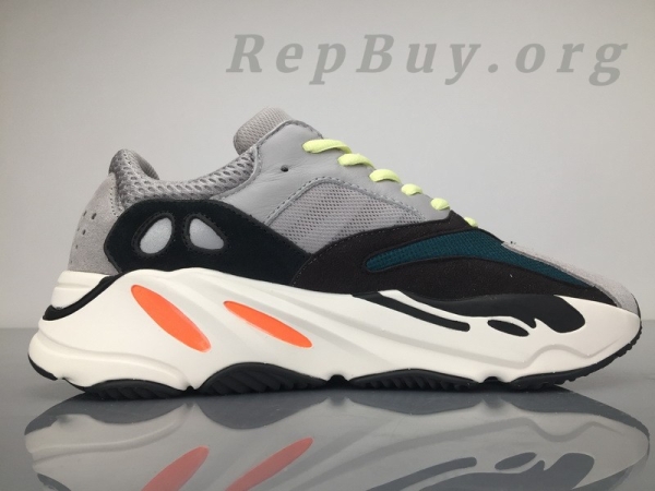 Top Version adidas Yeezy Boost 700 Wave Runner Solid Grey B75571 - 图片 9