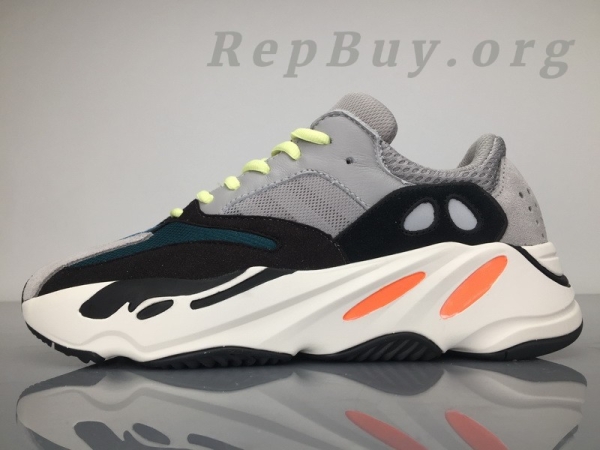 Top Version adidas Yeezy Boost 700 Wave Runner Solid Grey B75571 - 图片 11