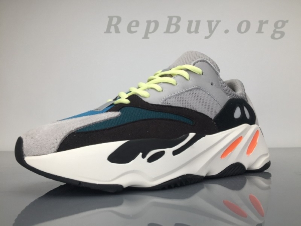 Top Version adidas Yeezy Boost 700 Wave Runner Solid Grey B75571 - 图片 16