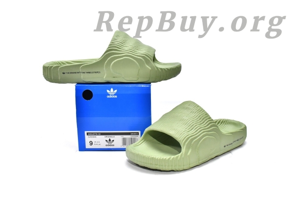 adidas originals Adilette 22 Slides Magic Lime GX6946 - 图片 14