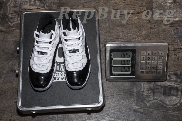 Top Version Air Jordan 11 Retro Concord (2018) 378037-100 - 图片 7