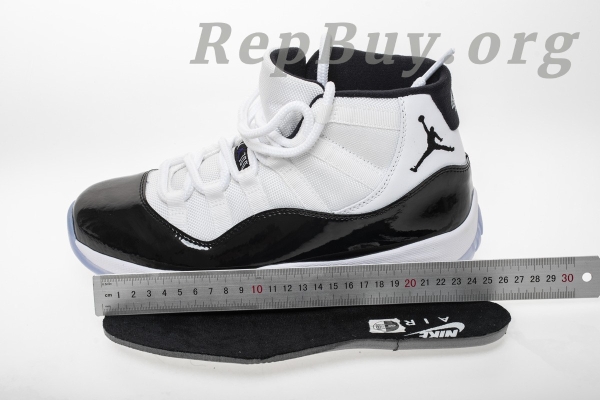 Top Version Air Jordan 11 Retro Concord (2018) 378037-100 - 图片 9