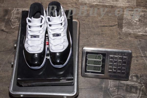 Top Version Air Jordan 11 Retro Concord (2018) 378037-100 - 图片 10