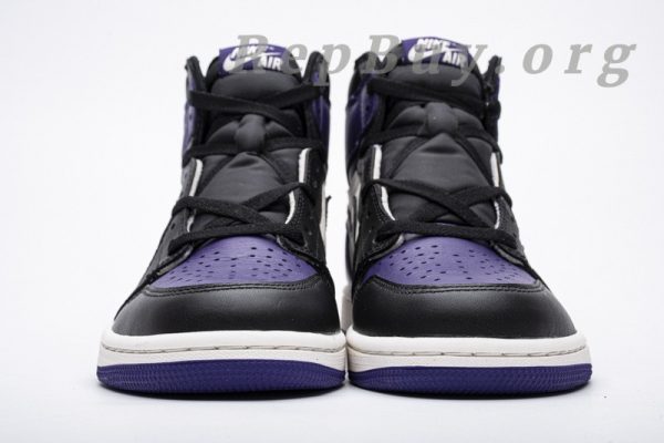 Top Version Air Jordan 1 Retro High Court Purple 555088-501 - 图片 5