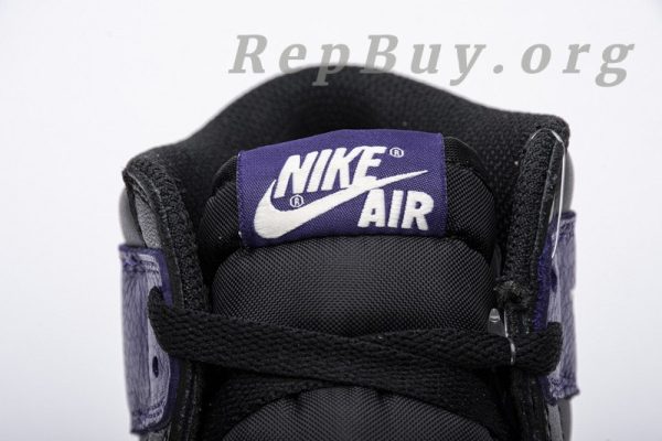 Top Version Air Jordan 1 Retro High Court Purple 555088-501 - 图片 14