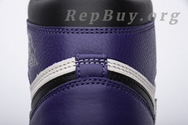 Top Version Air Jordan 1 Retro High Court Purple 555088-501 - 图片 11