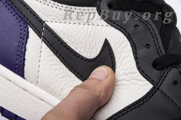 Top Version Air Jordan 1 Retro High Court Purple 555088-501 - 图片 12