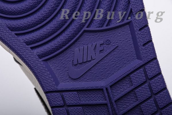 Top Version Air Jordan 1 Retro High Court Purple 555088-501 - 图片 13