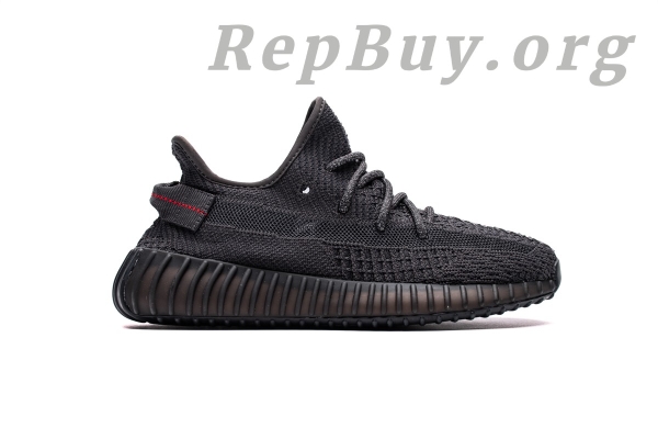Top Version adidas Yeezy Boost 350 V2 Black (Non-Reflective) FU9006 - 图片 3