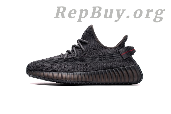 Top Version adidas Yeezy Boost 350 V2 Black (Non-Reflective) FU9006 - 图片 5