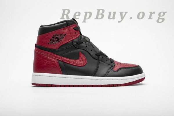 Top Version Air Jordan 1 Retro High Bred Banned (2016) 555088-001 - 图片 3