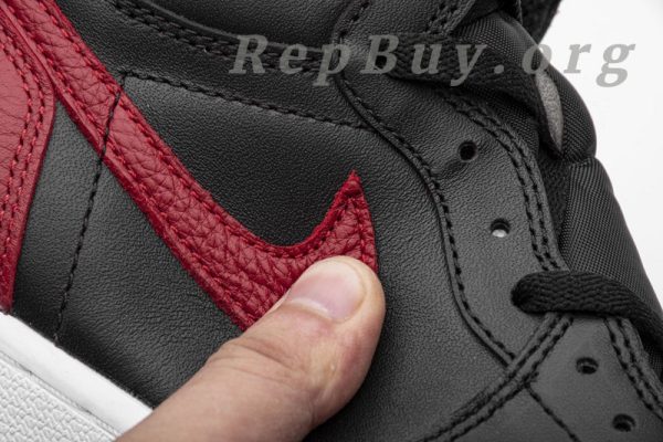 Top Version Air Jordan 1 Retro High Bred Banned (2016) 555088-001 - 图片 12