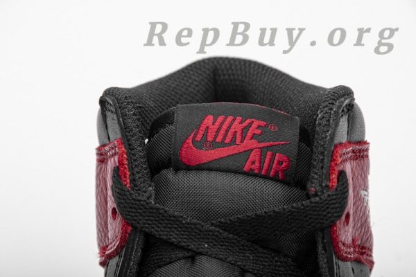 Top Version Air Jordan 1 Retro High Bred Banned (2016) 555088-001 - 图片 14