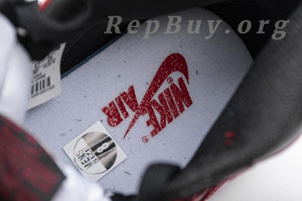 Top Version Air Jordan 1 Retro High Bred Banned (2016) 555088-001 - 图片 17