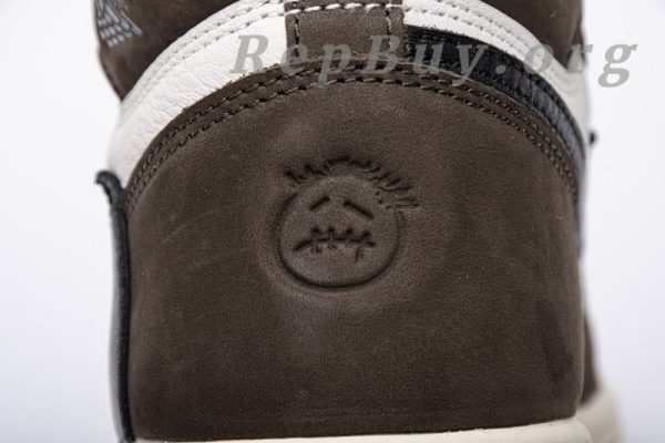 Top Version Travis Scott x Air Jordan 1 High OG TS SP CD4487-100 - 图片 13