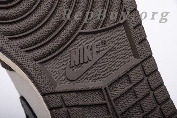Top Version Travis Scott x Air Jordan 1 High OG TS SP CD4487-100 - 图片 23