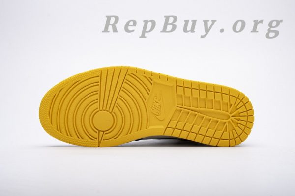 Top Version Air Jordan 1 Retro High Not for Resale Varsity Maize 861428-107 - 图片 6