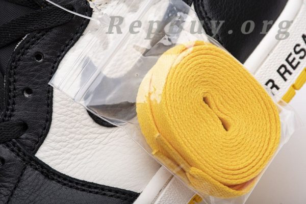 Top Version Air Jordan 1 Retro High Not for Resale Varsity Maize 861428-107 - 图片 28