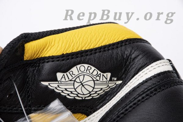Top Version Air Jordan 1 Retro High Not for Resale Varsity Maize 861428-107 - 图片 27