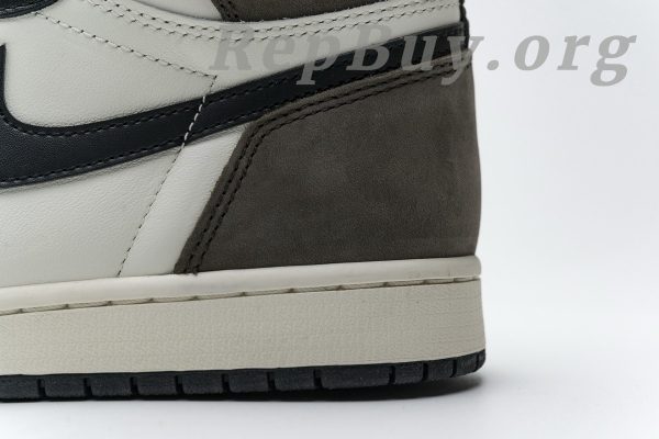 Top Version Jordan 1 Retro High Dark Mocha 555088-105 - Image 9