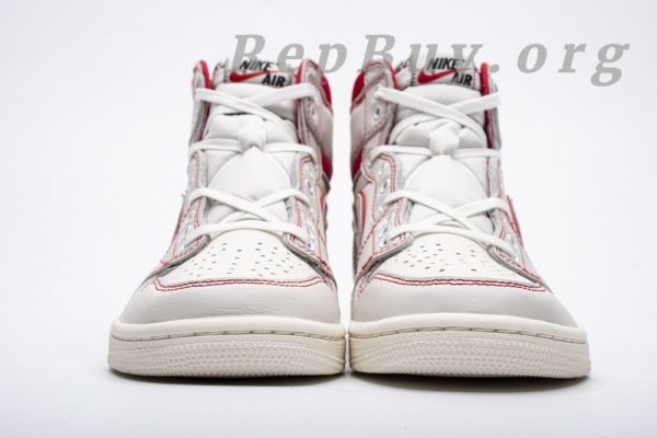 Top Version Air Jordan 1 Retro High Phantom Gym Red 555088-160 - 图片 5