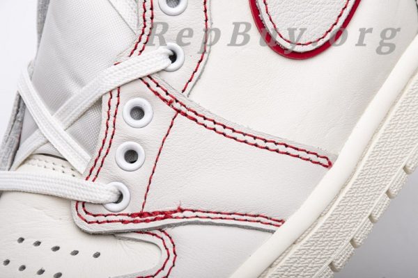Top Version Air Jordan 1 Retro High Phantom Gym Red 555088-160 - 图片 8