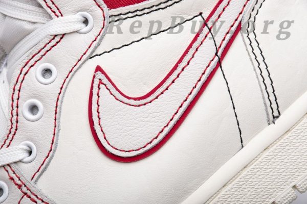 Top Version Air Jordan 1 Retro High Phantom Gym Red 555088-160 - 图片 9