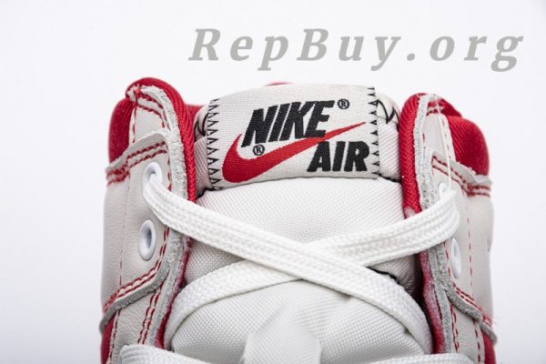 Top Version Air Jordan 1 Retro High Phantom Gym Red 555088-160 - 图片 13