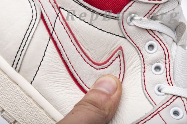 Top Version Air Jordan 1 Retro High Phantom Gym Red 555088-160 - 图片 12